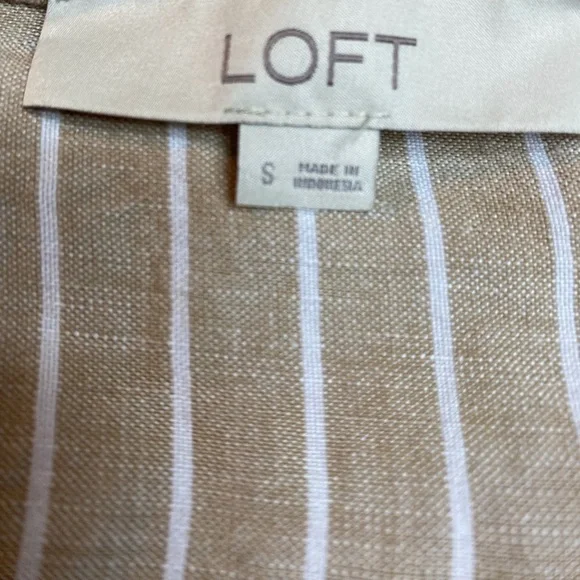 LOFT Linen Shift Dress - Picture 4 of 6